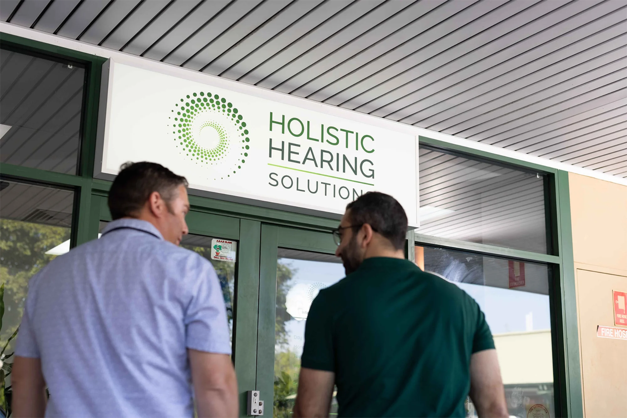 Holistic Hearing Front entrance